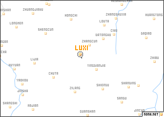 map of Luxi