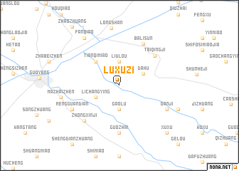 map of Luxuzi