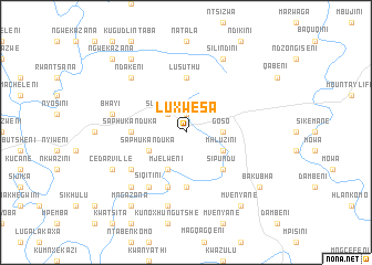 map of Luxwesa