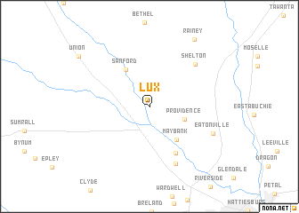 map of Lux