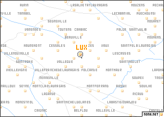 map of Lux