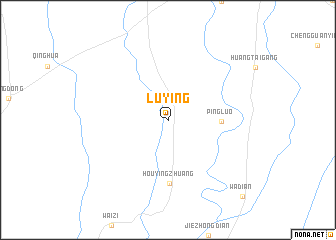 map of Luying