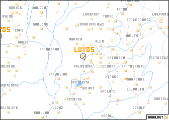 map of Luyos