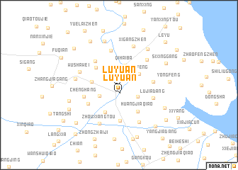 map of Lu-yüan