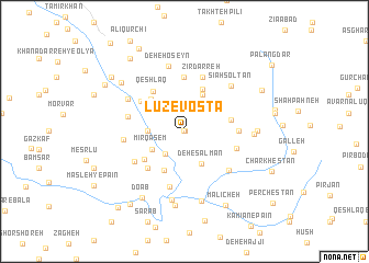 map of Lūz-e Vosţá