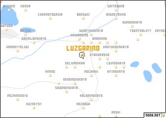 map of Luzgarino