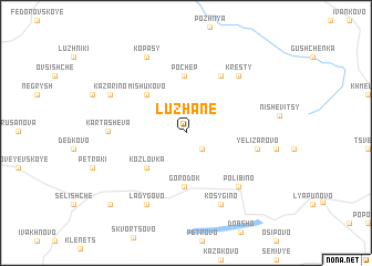 map of Luzhane