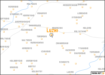 map of Luzhi