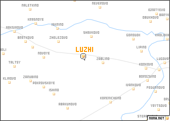 map of Luzhi