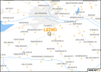 map of Luzhki