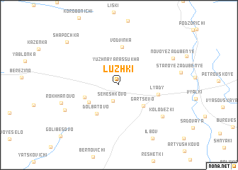 map of Luzhki