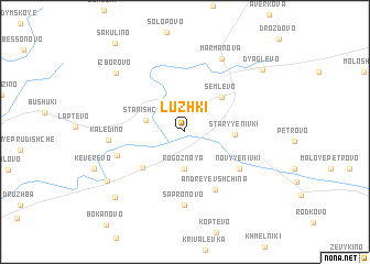 map of Luzhki