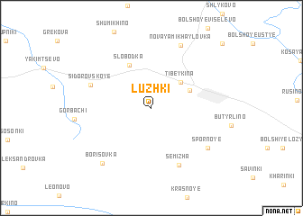 map of Luzhki