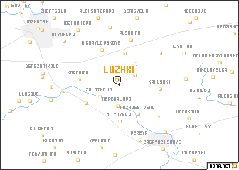 map of Luzhki