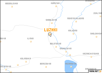 map of Luzhki