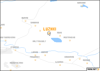 map of Luzhki