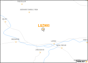 map of Luzhki