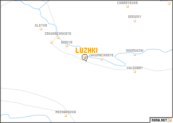 map of Luzhki