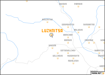 map of Lŭzhnitsa