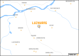 map of Luzhuang