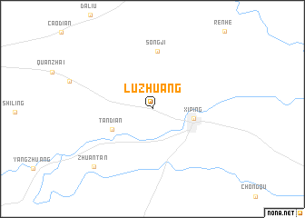 map of Luzhuang