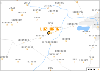 map of Luzhuang