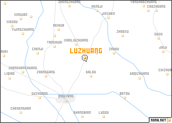 map of Luzhuang