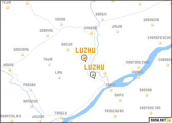 map of Luzhu