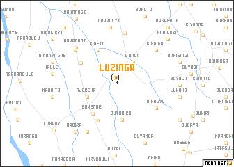 map of Luzinga