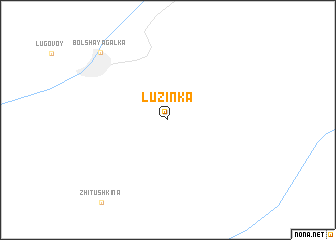 map of Luzinka