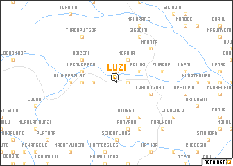 map of Luzi