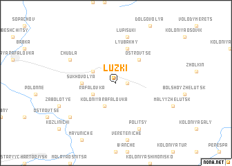 map of Luzki