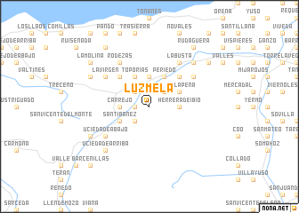 map of Luzmela