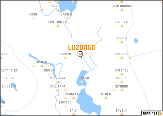 map of Luzongo