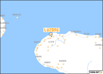 map of Luzong