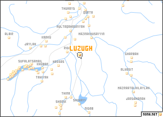 map of Luzugh