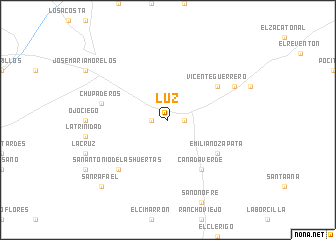 map of Luz