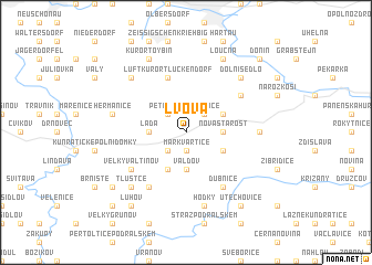 map of Lvová