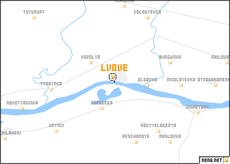 map of Lʼvove