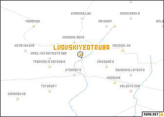 map of Lʼvovskiye Otruba
