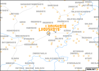 map of Lʼvovskoye