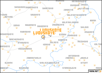 map of Lʼvovskoye