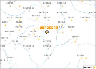 map of Lwabagabo