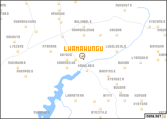 map of Lwamawungu