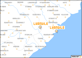 map of Lwandile