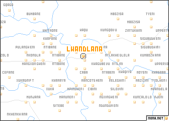 map of Lwandlana