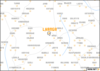 map of Lwanga