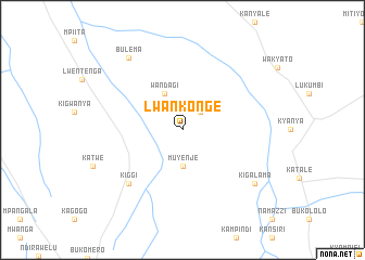 map of Lwankonge