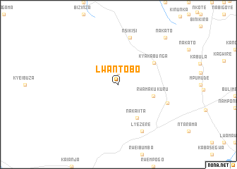 map of Lwantobo