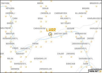 map of Lwaṟ